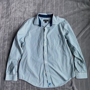 John Bartlett Long Sleeve Button Down, Large